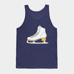 Ice Skating Shoes Tank Top